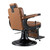 Layth Barber Chair Black Frame - Tan A703