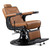 Layth Barber Chair Black Frame - Tan A703
