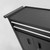 Metal Tool Chest Trolley Matte Black 02BK