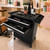 Metal Tool Chest Trolley Matte Black 02BK