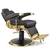 Hogo Barber Chair Shiny Gold Frame