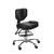 work stool 9942 black feat