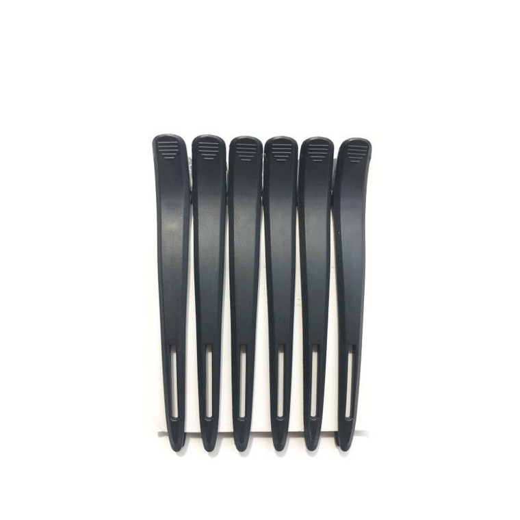 carbon-black-duckbill-hair-clip-6pk