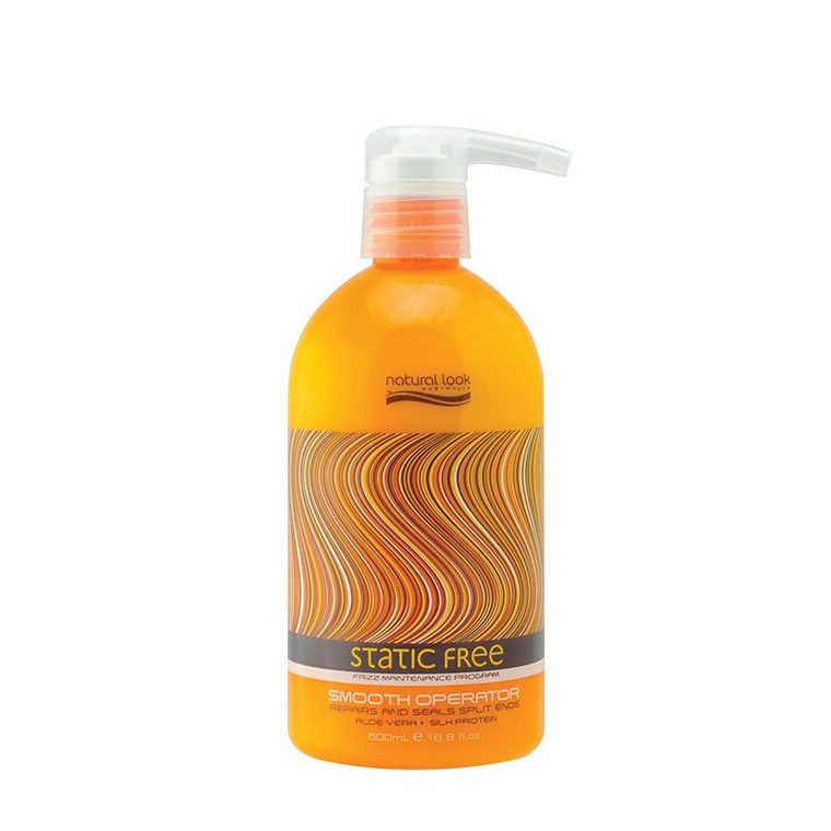 natural look static free smooth operator 500ml