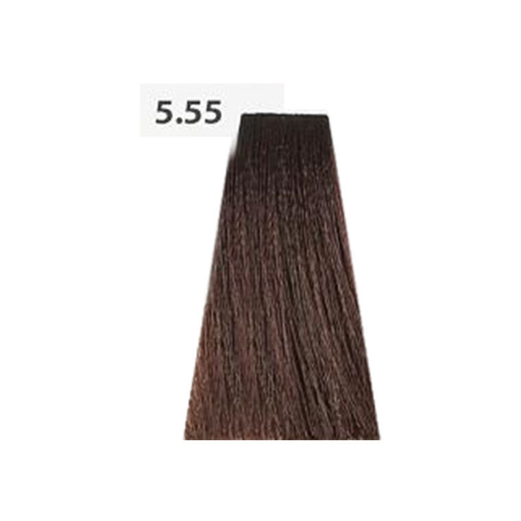 iColori Hair Colour Cream 90ml- #5.55 Intensive Mahogany Light Brown