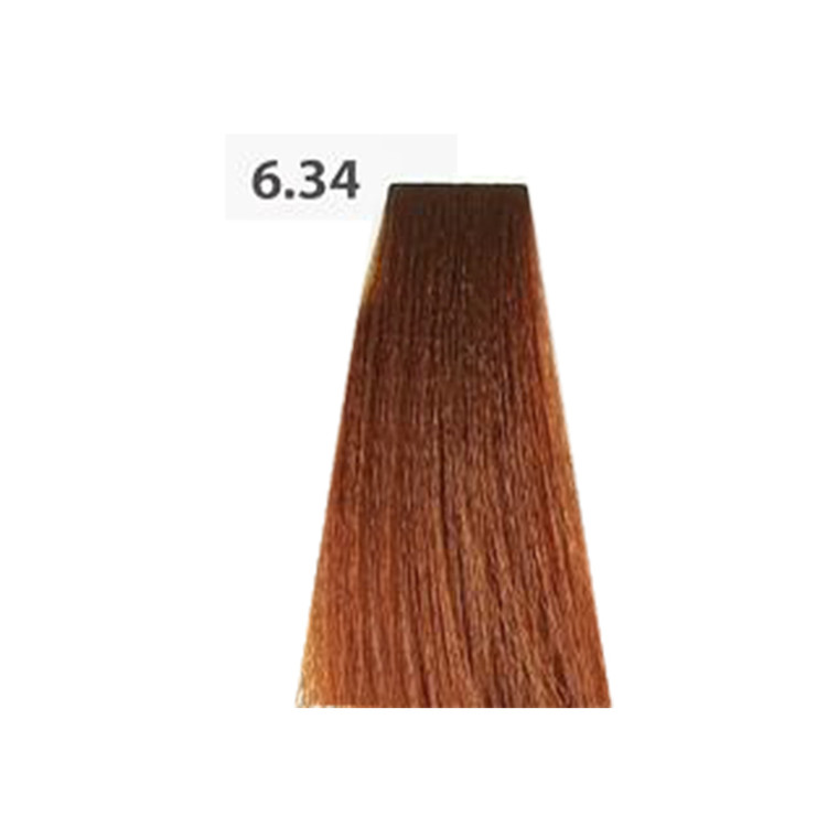 iColori Hair Colour Cream 90ml- #6.34 Dark Gold Copper Blonde