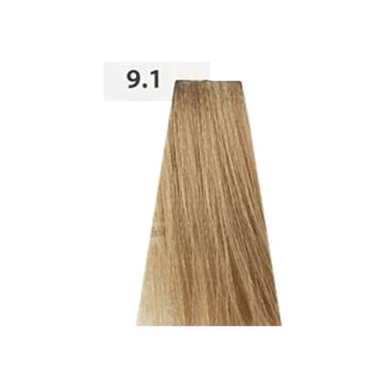 iColori Hair Colour Cream 90ml- #9.1 Ash Very Light Blonde