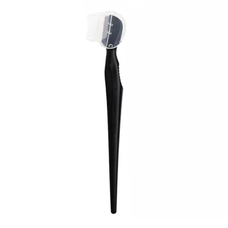 brow razor with comb black psd