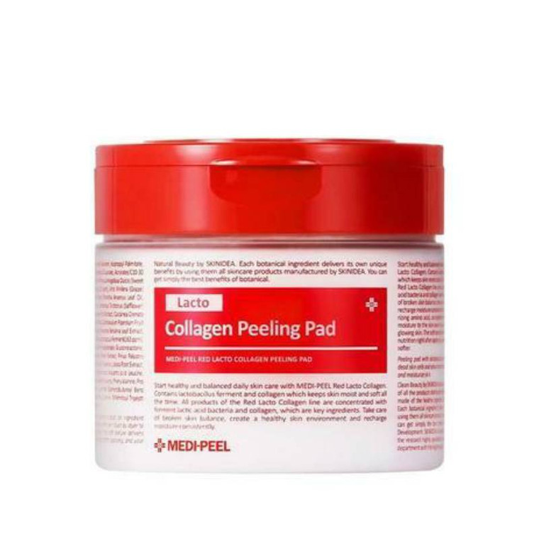 medi peel red lacto collagen peeling pad pcs
