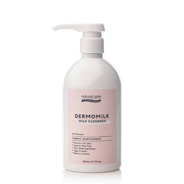 natural look dermomilk daily milk cleanser ml