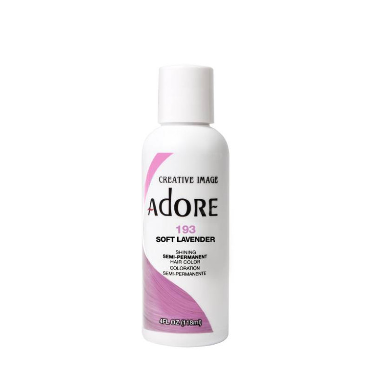 adore semi permanent pastels colour soft lavender ml