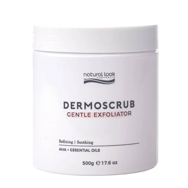 natural look dermoscrub gentle exfoliator g