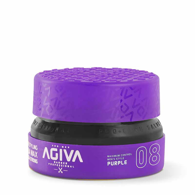 agiva purple wax aqua wax ultra strong navy blue ml new packaging