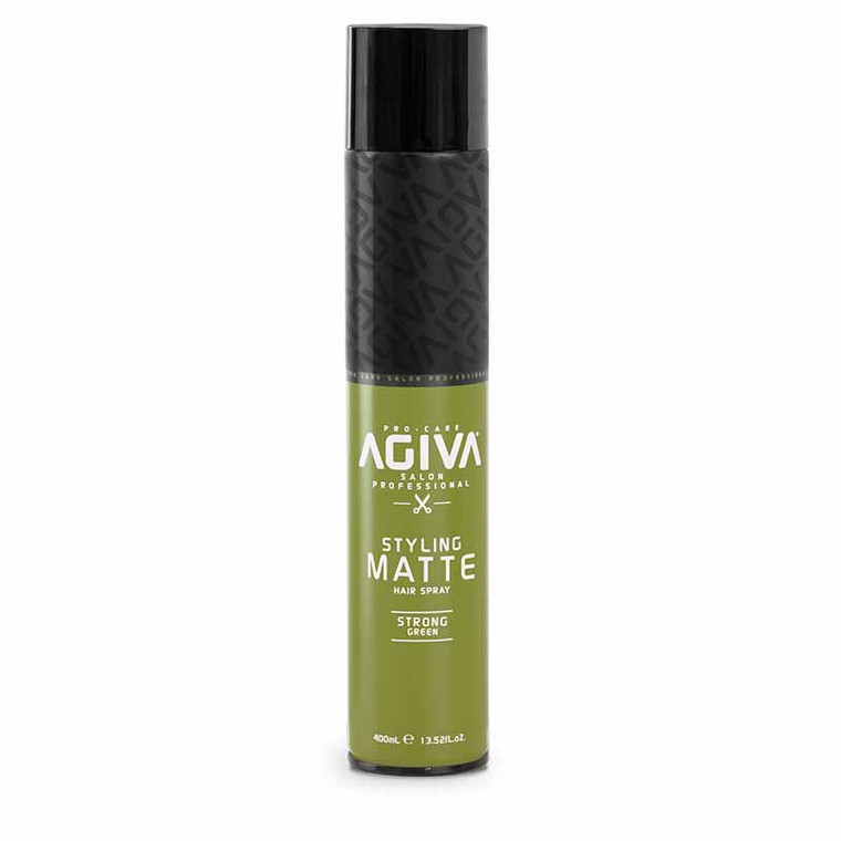 agiva styling glued hair spray matte strong green ml