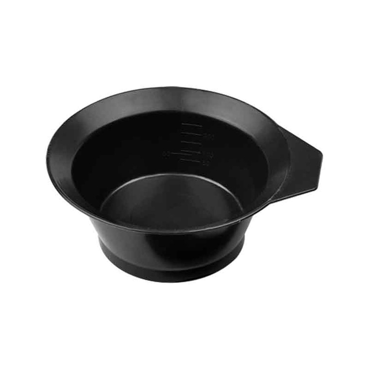 Tint bowl black rubber base