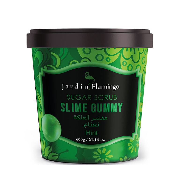 Jardin Flamingo Slime Sugar Scrub - Mint 600g