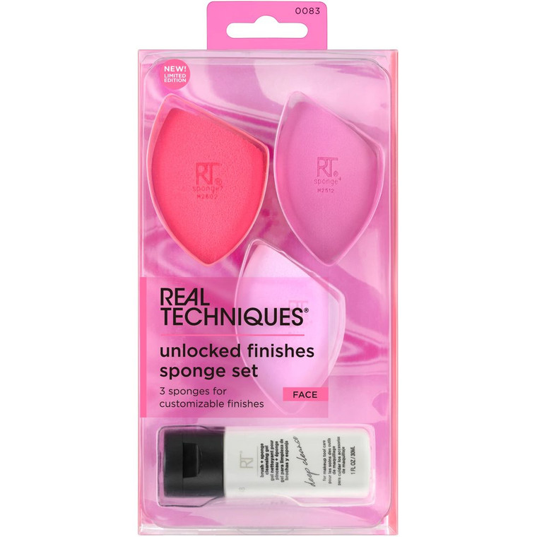 Real Techniques Unlocked Finishes Sponge Set