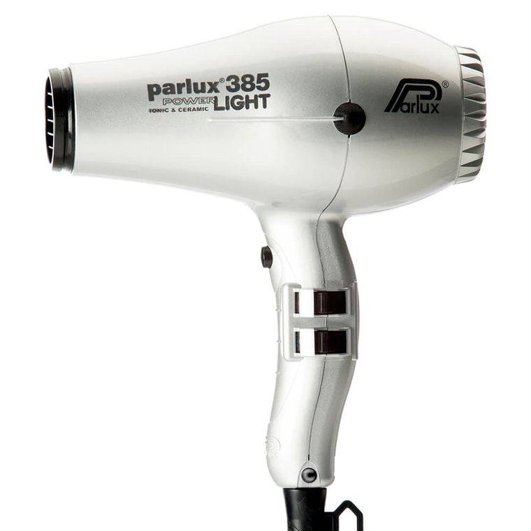 parlux 385 power light ionic & ceramic hair dryer silver