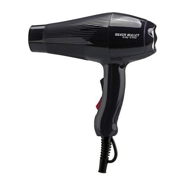 Silver Bullet City Chic Hair Dryer - Black