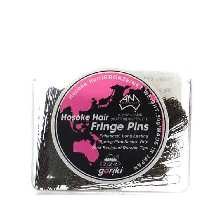 555 Hosoke Hair Fringe Pins 2" Bronze 50g