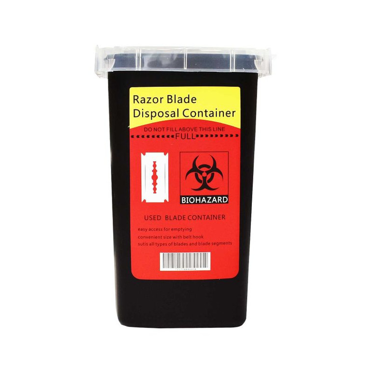 Razor Blade Disposable Container