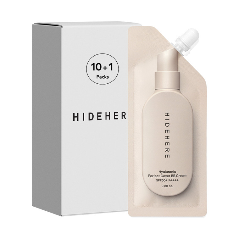 Hidehere Hyaluronic Perfect Cover BB Cream Box (10+1 Bonus Pack)