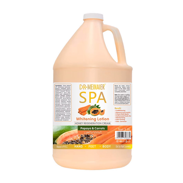 Dr Meinaier Whitening Lotion Papaya & Carrot 3.8L