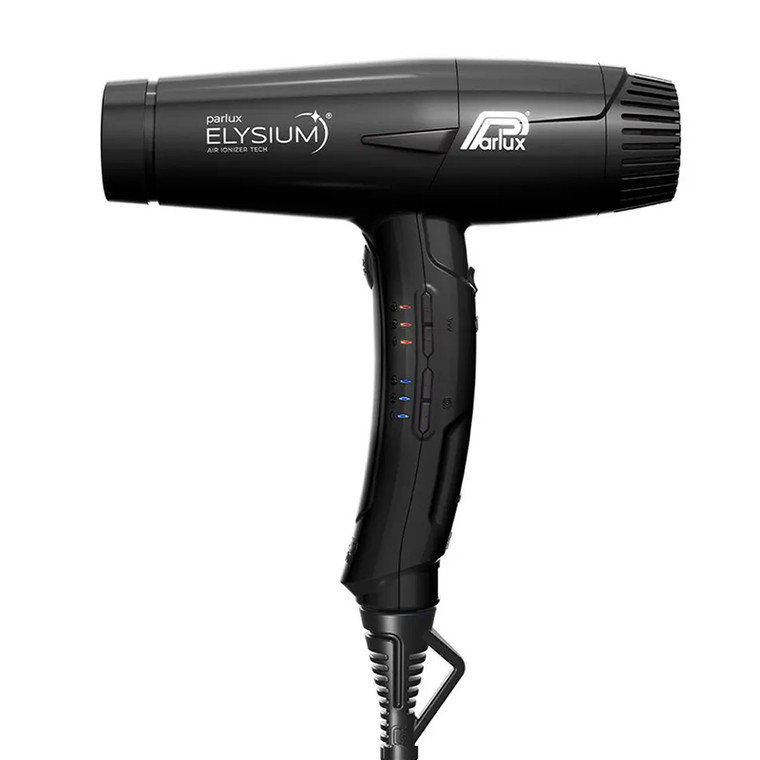 Parlux Elysium Air Ionizer Tech Hair Dryer - Black