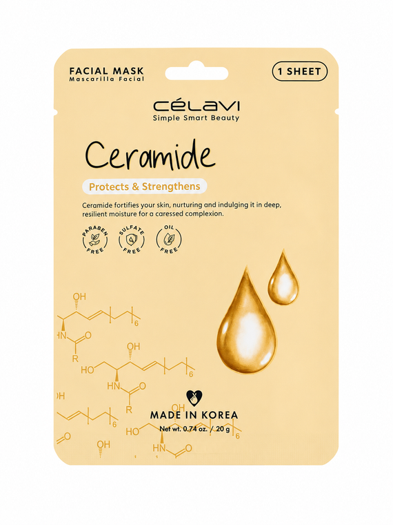 Célavi Ceramide Facial Mask 1 Sheet
