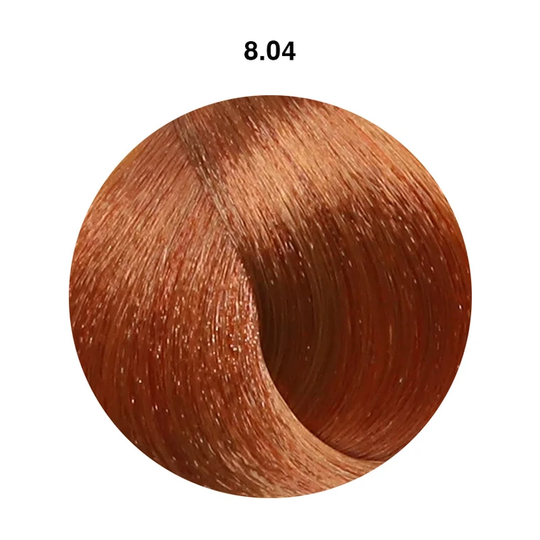 Fanola Color Hair Colour Cream 100ml - 8.04 Light Blonde Copper Natural