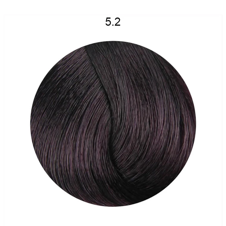 Fanola Color Hair Colour Cream 100ml - 5.2 Light Chestnut Violet