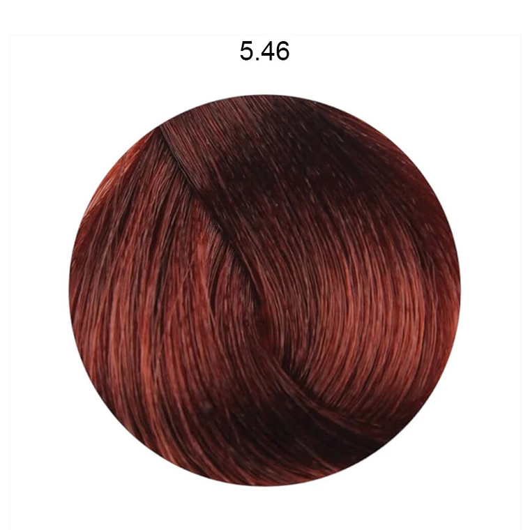 Fanola Color Hair Colour Cream 100ml - 5.46 Light Chestnut Copper Red