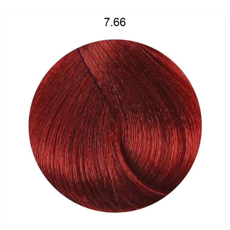 Fanola Color Hair Colour Cream 100ml - 7.66 Blonde Intense Red