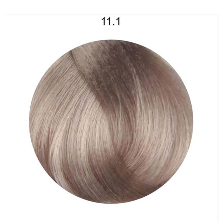 Fanola Color Hair Colour Cream 100ml - 11.1 Superlight Blonde Platinum Ash