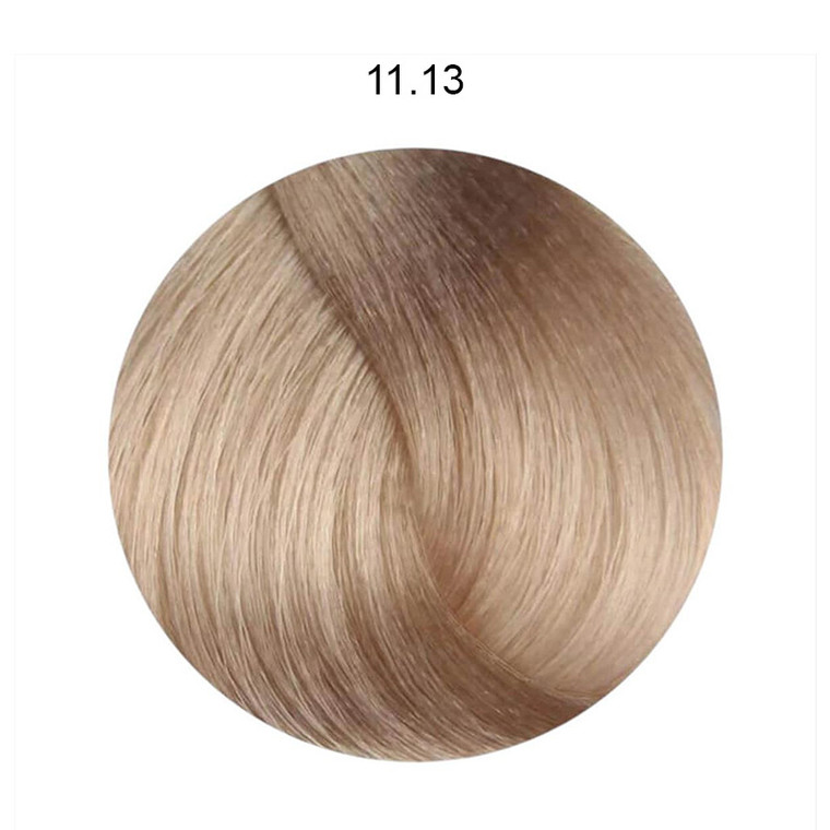 Fanola Color Hair Colour Cream 100ml - 11.13 Superlight Blonde Platinum Beige