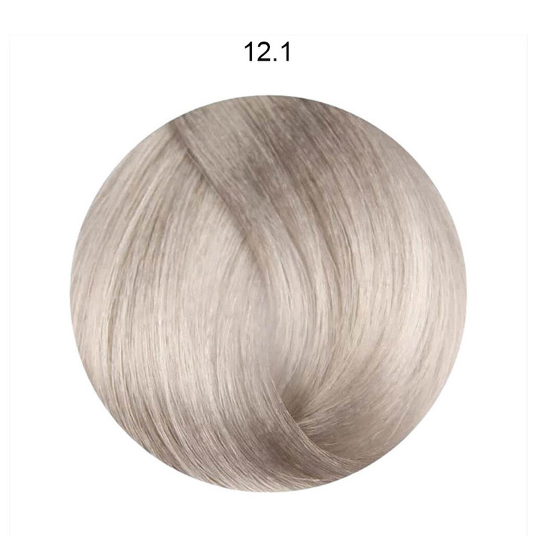 Fanola Color Hair Colour Cream 100ml - 12.1 Superlight Blonde Platinum Ash Extra
