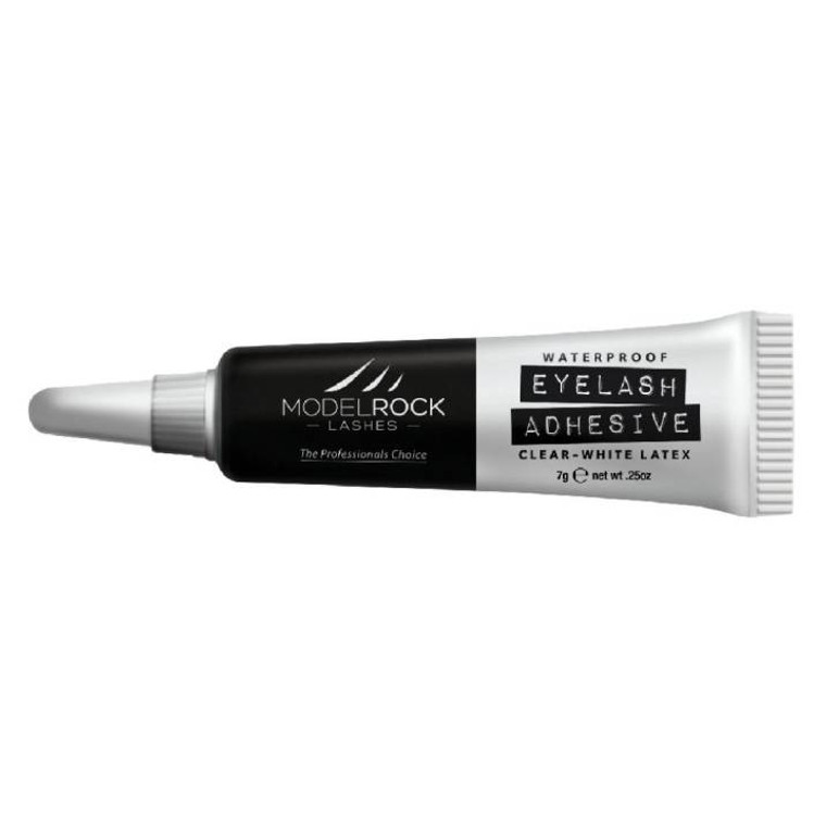 ModelRock-Waterproof-Eyelash-Adhesive-7g-Clear-White-Latex