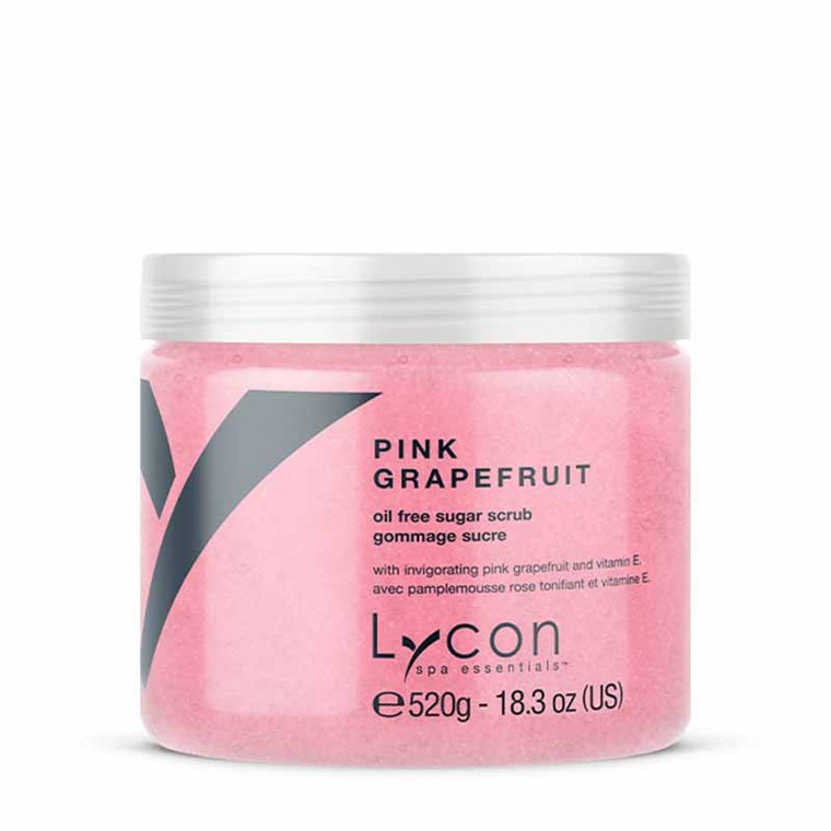 Pink Grapefruit Sugar Scrub Spa Essentials g WEB