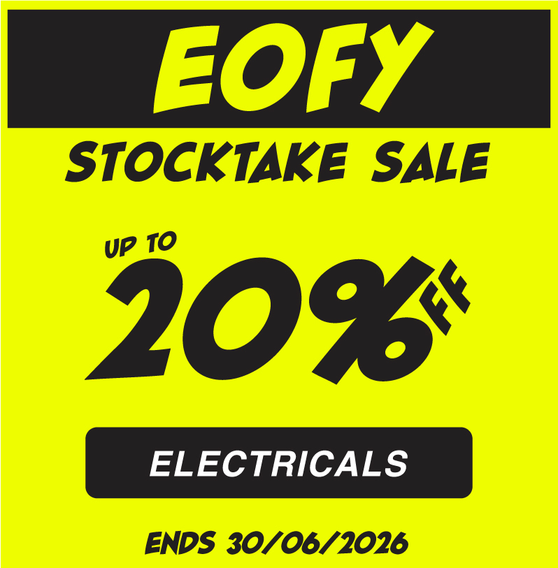shop EOFY electrical sale