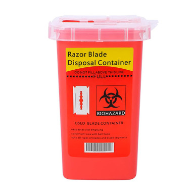 Big Razor Disposal Blade Razor Blade Disposable Container for Safe Disposal