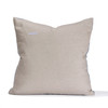 Gray Line Mud Cloth Pillow - Back