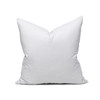 Sophie Pearl Gray velvet decorative pillow - front