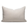 Charlotte Gray Vegan Faux Fur Pillow Cozy Granite - Back