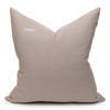 Regis Linen Aso Oke Luxe Vintage Pillow - 24 x 24 - Back