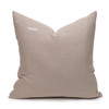 Celine Kyanite Linen Velvet Pillow - Back