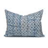 Indigo Sea Lumbar Pillow- 1622- Front View