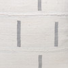 Clay White and Gray Mud Cloth Pillow - 20"-Details