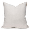 Cloud Vegan Faux Sherpa Fur Washable Pillow in Taupe - 26 x 26-  Back View