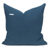 Crosley Cotton Twill  pillow - midnight - Fabric Detail