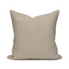 Brown Malo Woven Decorative Pillow - Back